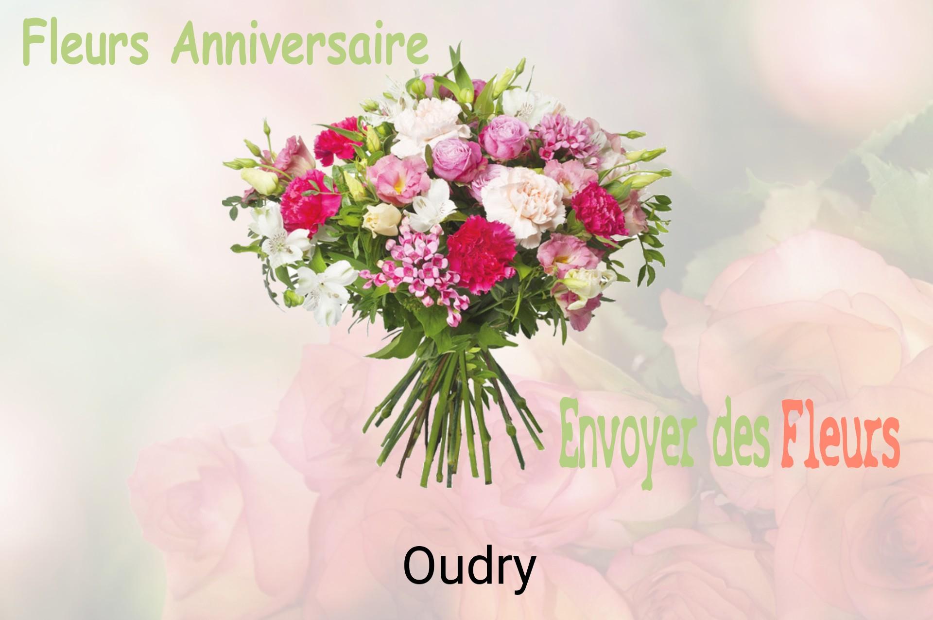 Bouquet de fleurs d’anniversaire livré à Oudry